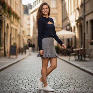 NWT Finders Keepers Lila Knit Black